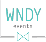 wndy events, logo, welkom